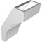 Ekena Millwork 5-in. W x 6-in. D x 10-in. H Monterey Architectural Grade PVC Knee Brace BRCP05X06X10MON - alternate 2
